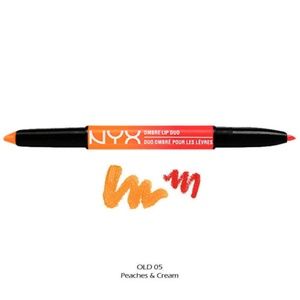 3/$15 NYX Ombre Lip Duo Peaches and Cream